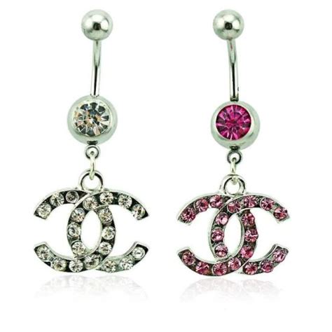 chanel belly button rings.